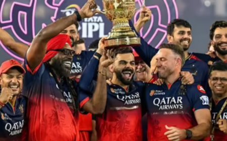 RCB vs PBKS: RCB Wins First-Ever IPL Title in Style